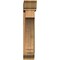 Ekena Millwork Imperial Traditional Rough Sawn Bracket w/ Offset Brace, Western Red Cedar, 8"W x 32"D x 40"H BKT0806X32X40IMP01RWR - alternate 2